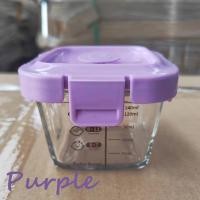 ราคา goya289 Luxsit กล่องเก็บอาหารเด็กขนาด170มล วัสดุแก้วคุณภาพสูงกล่องเก็บอาหารช่วงแช่แข็ง (22044764941)