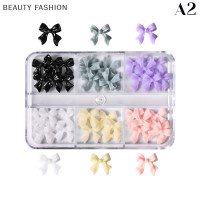 ราคา BEAUTY FASHION ริบบิ้นสีขาวเรซินโบว์สำหรับติดเล็บ30ชิ้น 1กล่องริบบิ้น3D สวยงามอุปกรณ์ตกแต่งเล็บแบบทำมือ (22196428835)