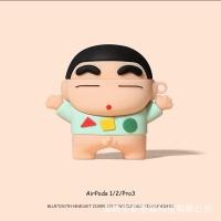 ราคา สำหรับ AirPods 1 2 3 Pro กรณี I12กรณี Inpods12กรณีหูฟังซิลิโคน Minions Night Fury Crayon Shin Chan Faceless Man Corgi (14610309097)