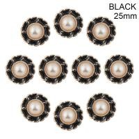 ราคา NANMEN 10Pcs ทำด้วยมือ พลาสติกครับ ตกแต่ง DIY เครื่องประดับ กระดุมมุก กระดุมเสื้อ อุปกรณ์เย็บผ้า เย็บปักถักร้อย (13386300047)