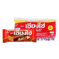 ราคา เซียงไฮ้ จัมโบ้ เวเฟอร์เคลือบครีมรสช็อกโกแลต 12 8 ก x 24 (21099261096)