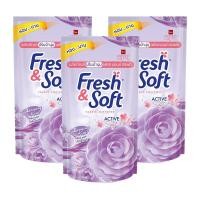 ราคา เฟรช แอนด์ ซอฟท์ น้ํายาปรับผ้านุ่ม สูตรมาตรฐาน กลิ่นชาร์มมิ่ง คิส ม่วง 600 มล x 3 (21178871596)
