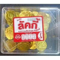 ราคา Unifirms ขนม ช็อกโกแลต รูปเหรียญทอง กระปุก ลูกบอล ออมสิน ท็อปโก ลัคกี้ มีให้เลือกหลายแบบ (22238570469)