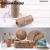 ราคา SHIHANROU ม้วนเชือกแห้งธรรมชาติยาว100ม ใช้สำหรับตกแต่งและงานฝีมือ DIY (22135866949)