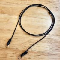 ราคา สร้อยคอ สร้อยเชือกเคลือบเงา สร้อยห้อยตะกรุด ปรับสั้น ยาวได้ 18 5 35 นิ้ว รวมห่วง (22468612699)