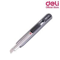 ราคา Deli 2036 Cutter คัตเตอร์ขนาดเล็ก คัตเตอร์เหล็ก แพ็ค 1 ชิ้น อุปกรณ์สำนักงาน อุปกรณ์ตัด คัตเตอร์อะเนกประสงค์ คัตเตอร์ (9679269005)