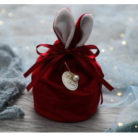 ราคา ถุงผ้า ถุงกำมะหยี่ ใส่ของ มีหูกระต่าย น่ารัก ราคาถูก สินค้าพร้อมส่งจากไทย (22201123364)