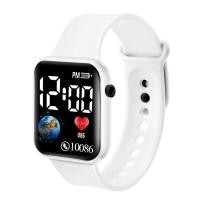 ราคา New Watch นาฬิกาข้อมืออิเล็กทรอนิกส์ นาฬิกาแฟชั่น สำหรับผู้ชายและผู้ นาฬิกาข้อมืออิเล็กทรอนิกส์ LED ทรงสี่เหลี่ยม (22528891887)