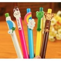 ราคา ถูกมาก ปากกาลูกลื่นกิ๊ฟสัตว์หมึกสีน้ำเงิน ชิ้นละ3บาท พร้อมส่ง สุ่มลาย catshop เครื่องเขียน ราคาส่ง ปากกาน่ารักZ17 (22091729105)