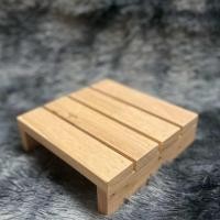 ราคา พาเลทไม้เล็กวางของตกแต่ง ขนาดขนาดกว้าง 20 เซนติเมตร ขนาดยาว 20 เซนติเมตร สูง 6 เซนติเมตร วางของ (21734707723)