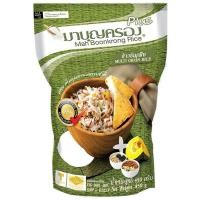 ราคา ข้าวธัญพืช ตรา ข้าวมาบุญครอง น้ำหนักสุทธิ 450 กรัม (20273564490)