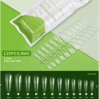 ราคา เล็บปลอม PVC อย่างดีมีความยืดหยุ่น ตะไบโคนแล้ว pvc green bag (21674992554)