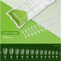 ราคา เล็บปลอม PVC อย่างดีมีความยืดหยุ่น ตะไบโคนแล้ว pvc green bag (21674992552)