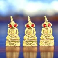 ราคา งั่งตาแดง ทองเหลืองแท้ 1 4 2 8 ซม เสริมเมตตามหานิยม เสริมเรื่องค้าขายดีและมีเสน่ห์ (22411147902)