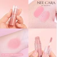 ราคา บลัชน้ำเนื้อลิควิด บางเบา เกลี่ยง่าย พิกเมนต์สีชัด ติดทน N329 NEE CARA JUICE LIQUID BLUSH (20948051298)