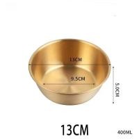 ราคา ชามเกาหลีมีหูจับ ถ้วยมักกอลลี ชามเกาหลีสแตนเลส ชามเกาหลีสีทอง ชามมักกอลลี ถ้วยชามเกาหลี (22183739899)