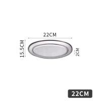 ราคา จาน ชาม จานเปลสแตนเลส จานรูปไข่สแตนเลส จานใส่ปลา จานวงรี ถาดใส่ปลา จานรูปไข่ จานเปลสแตนเลส ขนาด 22 40ซม (16114374964)