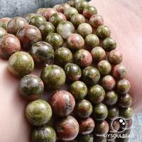 ราคา ยูนาไคต์ หินนำโชคแท้ 4 6 8 10 12 มิล หินเส้นยาว หินแบ่งขาย หินราคาส่ง หินขายส่ง ราคาถูก หินมงคล Mysoulbead (20028907585)