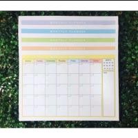 ราคา Monthly Planner A4 20 pcs แพลนเนอร์รายเดือน 20 เดือน 5C (22197482128)