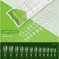 ราคา เล็บปลอม PVC อย่างดีมีความยืดหยุ่น ตะไบโคนแล้ว pvc green bag (21674992557)