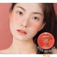 ราคา NO 83664 03 TWO TONE BLUSHER KISS BEAUTY (21875420908)