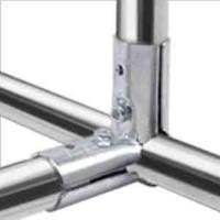 ราคา ข้อต่อท่อแบบประกบ เหล็กชุบซิงค์สำหรับงาน DIY ขนาด 25 มม ท่อ6หุน Galvanized steel pipe joint for DIY work size 25 mm 6 inch pipe (22596876294)