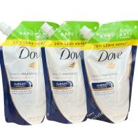 ราคา Dove ครีมอาบน้ำสูตร ผิวชุ่มชื่น ผิวเนียนนุ่ม 400 มล ชนิดถุงเติม 1ถุง (22683949207)