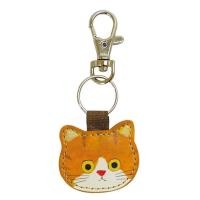 ราคา DINAH เครื่องหนังแท้ พวงกุญแจแมวสีส้ม น่ารักน่ารักๆ สัตว์การ์ตูน จี้แมวขิง น่ารักมากๆ แฟชั่นสำหรับผู้หญิง พวงกุญแจแมวหนัง ถุงแขวนกระเป๋า (22354549119)