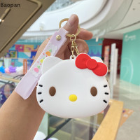 ราคา Baopan กระเป๋าสตางค์ซิลิโคนลายน่ารักๆ Sanrio Hello Kitty Kuromi (22243349069)