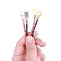 ราคา 60เซนติเมตรชาร์จไฟในรถมืออาชีพสายไฟพร้อมฟิวส์รถชาร์จอุปกรณ์เสริม (17914811102)