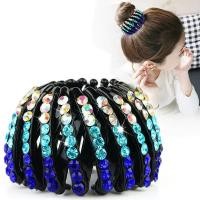 ราคา Korean Style Mesh Round Hair Clips Bird Nest Hair Bun Maker Lazy Man Hair Curler Bird Nest Bun (19806146239)