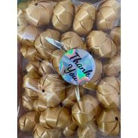 ราคา พร้อมส่ง เหรียญโปรยทาน 1 แพ็ค 50 ลูก เหรียญโปรยทานลูกส้มตัวเปล่า (21798409459)