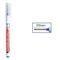 ราคา Longer Nib Metal Marker Supplies Tile Drawing Line Special Black Marker Waterproof Solid Color Marker for Deep Hole Marking (21945600715)