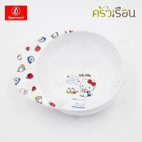 ราคา Superware ลาย คิตตี้ ฟรีบ็อกซ์ ราคาต่อชิ้น จาน หรือ ชาม หรือ ช้อนส้อม หรือ แก้วน้ำ เมลามีน Kitty Free Box (22013005029)