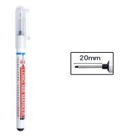 ราคา Longer Nib Metal Marker Supplies Tile Drawing Line Special Black Marker Waterproof Solid Color Marker for Deep Hole Marking (21945600713)