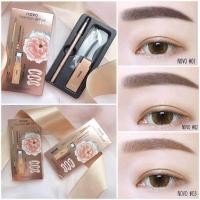 ราคา Novo Eyebrow Novo Fashion Brow Natur ดินสอเขียนคิ้ว แถมไส้ดินสอให้เปลี่ยน บล็อคเขียนคิ้ว 1ชุด รหัสสินค้า 65034 (690566012)