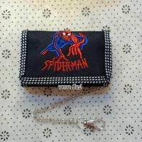 ราคา กระเป๋าสตางค์ใบสั้น กระเป๋าสตางค์แบบ3พับ ผ้างานปักลายการ์ตูน พร้อมโซ่คล้อง พร้อมส่ง (22264171657)