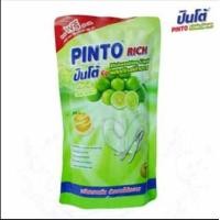 ราคา น้ำยาล้างจาน ปินโต้ Pinto ผลิตภัณฑ์ทำควาสะอาดภาชนะต่างๆ น้ำยาล้างจาน ชาม ราคาถูก ถุงเติม ขนาด 420 มล (21327745189)