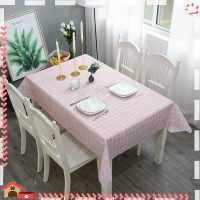 ราคา ผ้าคลุมโต๊ะกันน้ำ ผ้าปูโต๊ะ วัสดุ PEVA สี่เหลี่ยม ลายตาราง กันน้ำและกันเปื้อน ทำความสะอาดง่าย ผ้าปูโต๊ะลายตาราง (22207299885)