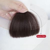 ราคา วิกผมผู้หญิง ผมยาว ผมตรง ชิ้นส่วนวิกผม หางม้าสีดำ สไตล์เกาหลีที่ทันสมัย วิกผมหน้าม้าเต็ม Zoiee (21749573934)