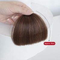 ราคา วิกผมผู้หญิง ผมยาว ผมตรง ชิ้นส่วนวิกผม หางม้าสีดำ สไตล์เกาหลีที่ทันสมัย วิกผมหน้าม้าเต็ม Zoiee (21749573935)