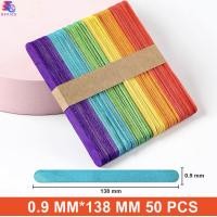 ราคา ไม้ไอติม แพ็ค 50 ชิ้น ไม้ไอศกรีมขาว คละสี DIY ไม้ไอศครีม ไม้ไอติมสีขาว ไม้ไอติมคละสี ไม้ไอติม มีหลายขนาด พร้อมส่ง (21018724232)