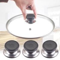 ราคา ฝาปิดหม้อแบบใช้ได้ทั่วไปฝาปิดหม้อกันลวกฝาปิดหม้อพร้อมที่จับที่จับฝาแก้วอุปกรณ์เสริมที่จับฝาปิดหม้อพลาสติก (21870169269)