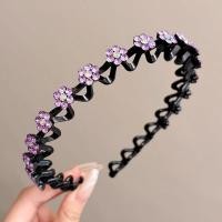 ราคา ที่คาดผมดอกไม้เพชร แฟชั่นเกาหลี ใหม่ สวยงาม มีประกายระยิบระยับ ที่คาดผมดอกไม้ประดับเพชรเทียม ที่คาดผมล้างหน้า เครื่องประดับผม (22478413901)