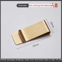ราคา Yolandas ที่หนีบธนบัตรโลหะสแตนเลสแบบเรียบง่ายสำหรับผู้ชายผู้หญิง (22439427982)
