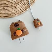 ราคา ตัวงับหัวชาร์จ20ลายการ์ตูนสำหรับไอโฟนหัวชาร์จ 18w 20w ถนอมหัวชาร์จ (22257885225)