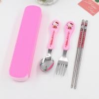ราคา ช้อนส้อมตะเกียบเด็ก ช้อนส้อม ชุดช้อนส้อมเด็ก Childrens cutlery (21563864258)