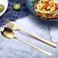 ราคา Flash ช้อนส้อม ช้อนส้อมเกาหลีสแตนเลส สีเงิน สีทอง ช้อน ช่อนส้อมเกาหลี ชุดช้อนส้อม ช้อนทองเกาหลี Spoon and Fork ช้อนส้อมเกาหลี ส้อมเกาหลี ส้อมช้อนส้อมเกาหลี Cutlery Flatware Sets (22464547367)