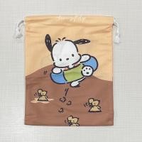ราคา ถุงผ้าหูรูด ลายการ์ตูน ใบใหญ่ 26x30cm ลายน้องหมา น้องหมี (17238663830)