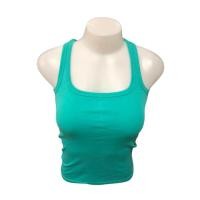 ราคา เสื้อกล้าม หลังเว้า ผู้หญิง ผ้า TC ผ้ายืด เรียบ ใส่สบาย (22352629772)